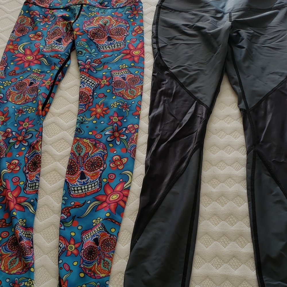 Yoga Democracy Leggings, full length